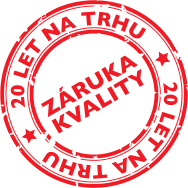20 let na trhu, záruka kvality